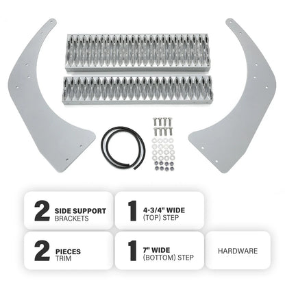 Fuel Tank Step Support Bracket Kit for Peterbilt 379 (Heavy Duty)