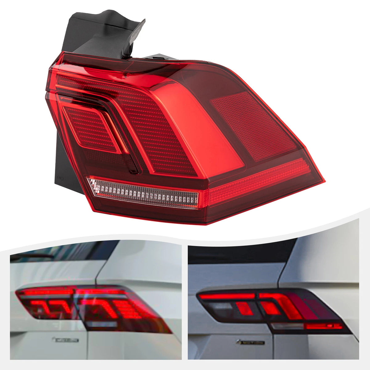 Right Outer Tail Light for Volkswagen Tiguan (2018–2023) 5NN945096A, 5NN-945-096-A, 5NN 945 096 A