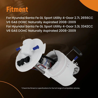 Electric Fuel Pump Module for Hyundai Santa Fe (2007–2009) EH821M