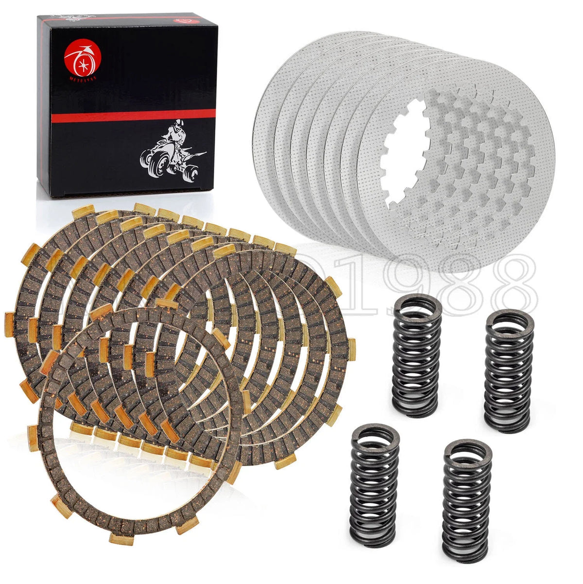 Clutch Friction Plates Kit for Honda VT750C Shadow Ace750 (1998–2003)