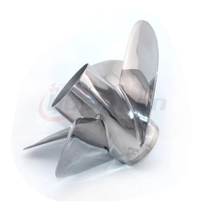 14 1/2X16 Stainless 4 Blade Boat Propeller for Yamaha VF200HP VF225HP V-Max SHO