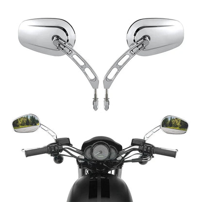 Rearview Mirrors for Harley Touring, Street Glide, Softail, Sportster, Dyna