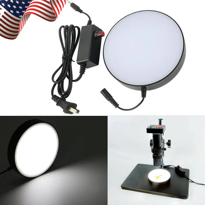 LED Ring Bottom Light Source for Stereo Microscope (100-240V)