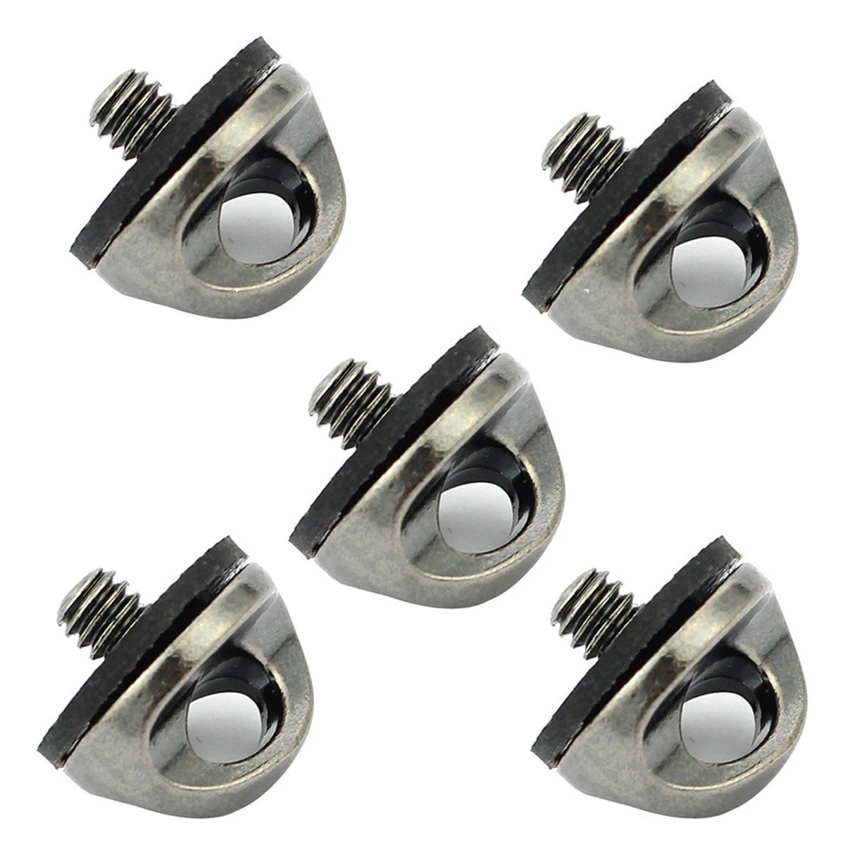 5pcs Universal 1/4" Camera Shoulder Strap Connection Buckle Adapter