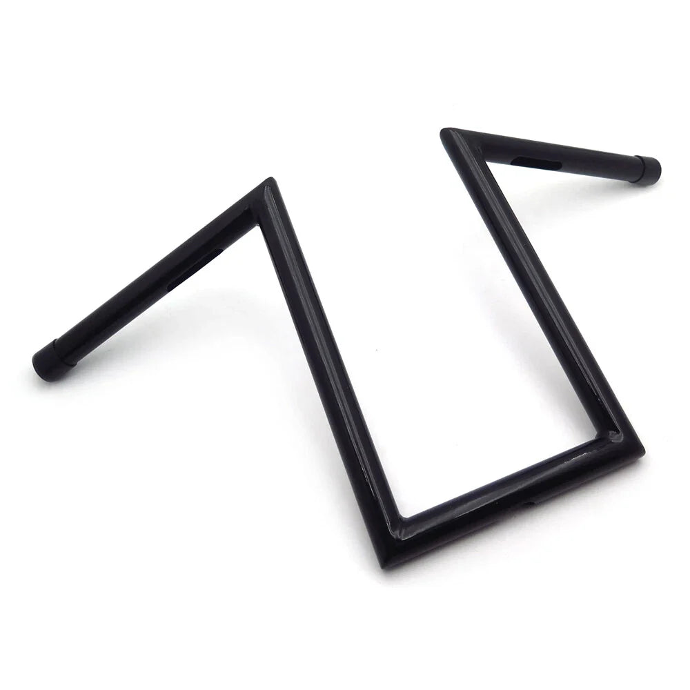 10.5" Rise 1" Ape Hanger Z-Bar Handlebar for Harley (Universal)