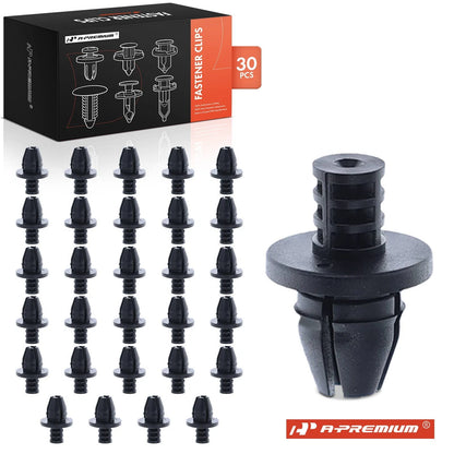 30Pcs Fender End Plate Push-Type Retainer for Audi A4 A6 Q3 Q5 (2008–2016) 8K0868307, 22420