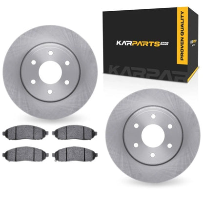Brake Rotor Set for Nissan Frontier (2005–2019) ALX-PAU-DF-6512-67486-CLA1