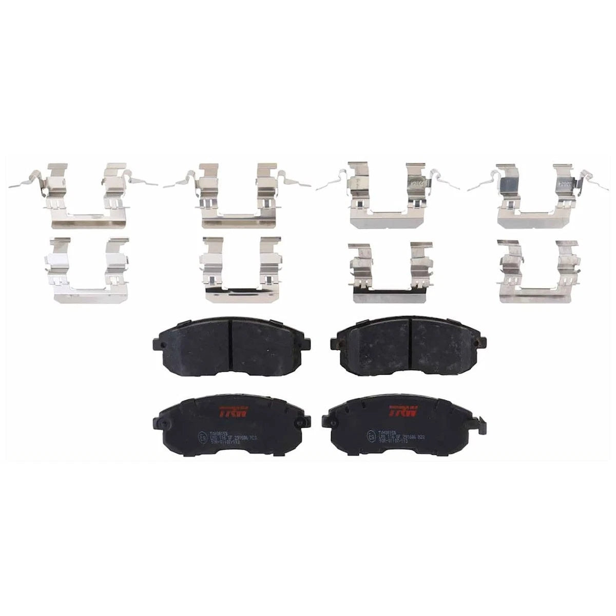 2X Brake Disc and Pad Kit for Suzuki SX4 (KIT-072924-4567, 12148012)