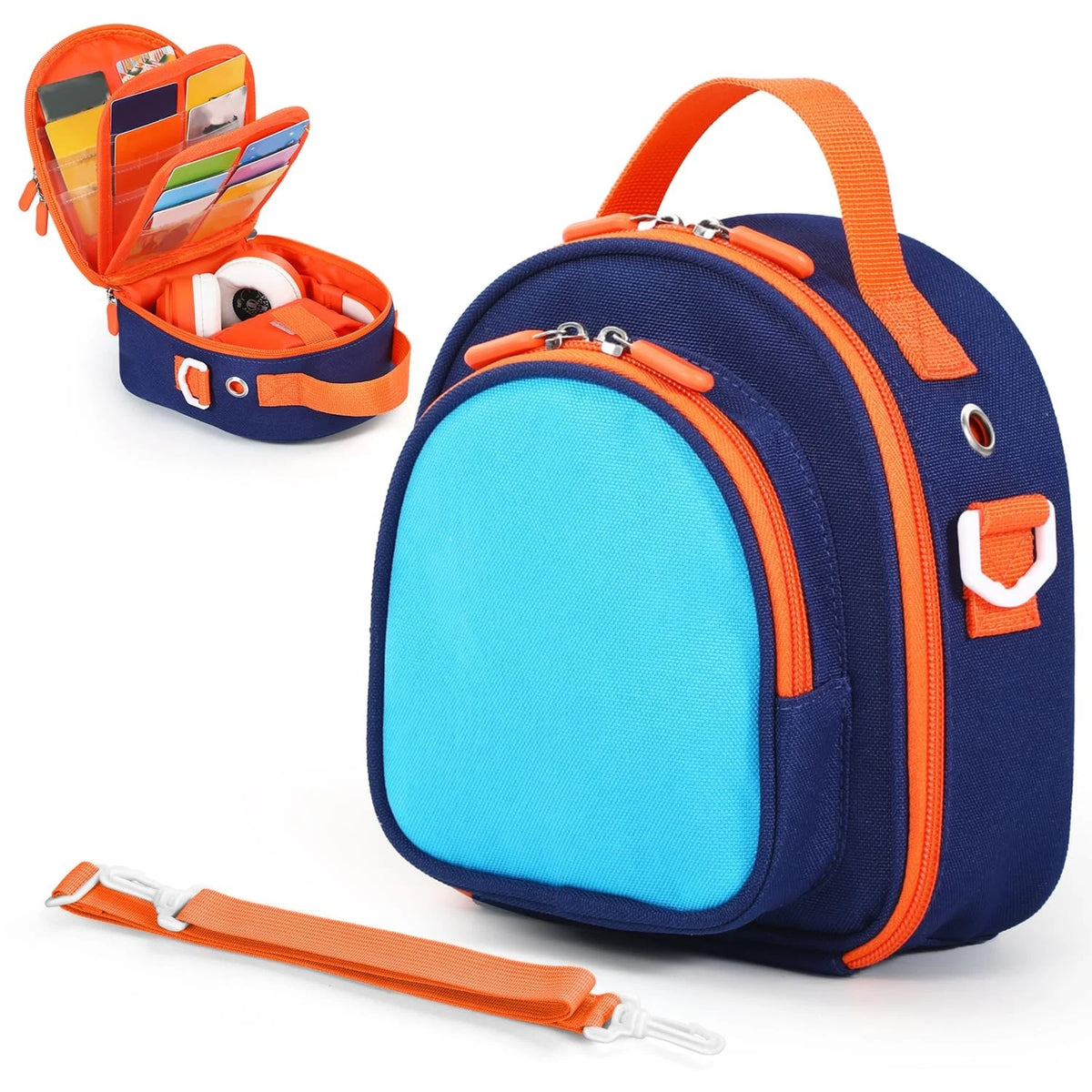 Carrying Case for Yoto Mini (2024) - Blue, 6.5x4.3x7.3 inches