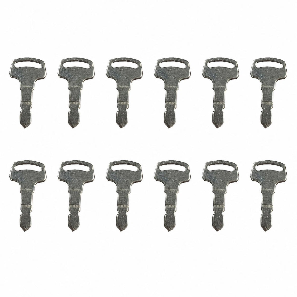 12X Ignition Keys for Kubota SQ1140 SQ1200 SQ3250 B1700D B1700E B1700HSD