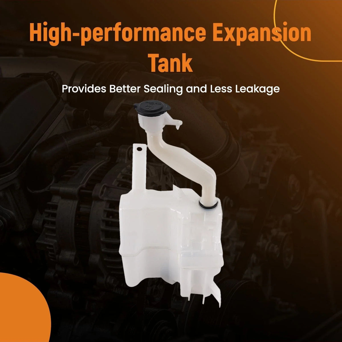 Washer Fluid Reservoir with Pump for Toyota Prius (2010–2015)