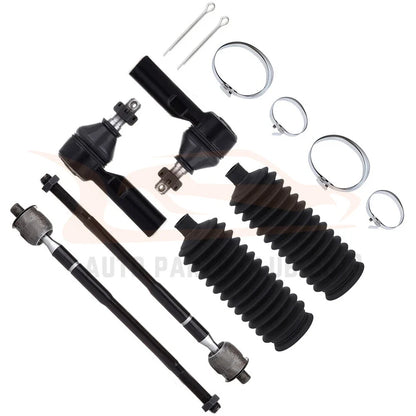 Set of 6 Steering Tie Rod Rack and Pinion Bellows for Toyota Corolla (1996–2002)