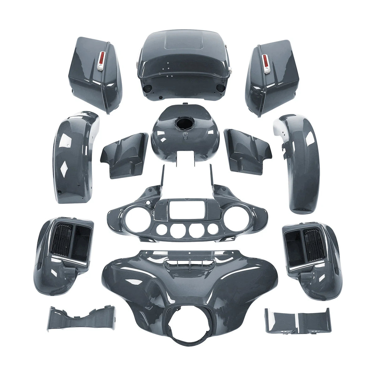 Fairings Bodywork Kit for Harley Electra Glide Ultra Limited (2014–2023) Gunship Gray