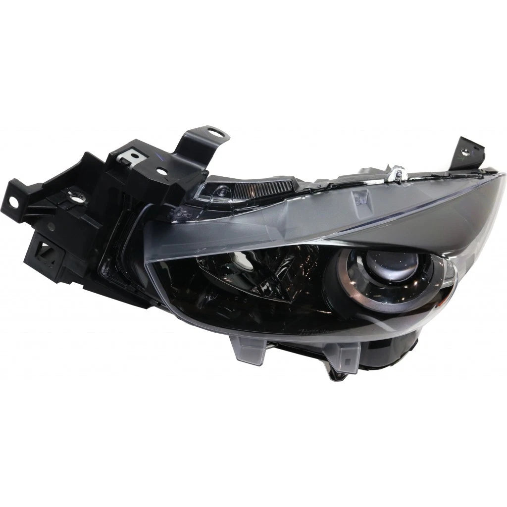 Driver Side Halogen Headlight for Mazda 3 (2017–2018) MA2502149, CLX-MZ302-A111L-CL360A50
