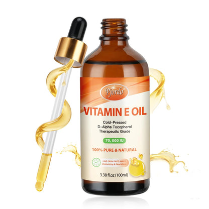 Vitamin E Oil for Skin Care (100% Pure, 3.38 Fl Oz)