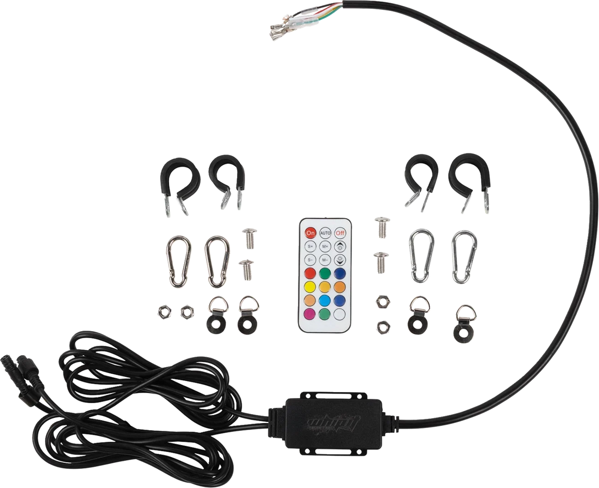 3' RGB Whip Light for Moose Offroad (SB-RGBBTR-132-PU)