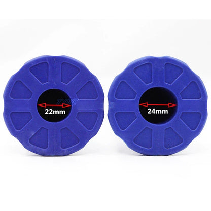 Set of 4 Rubber Throttle Grips for Pit Dirt Bike 125cc-160cc