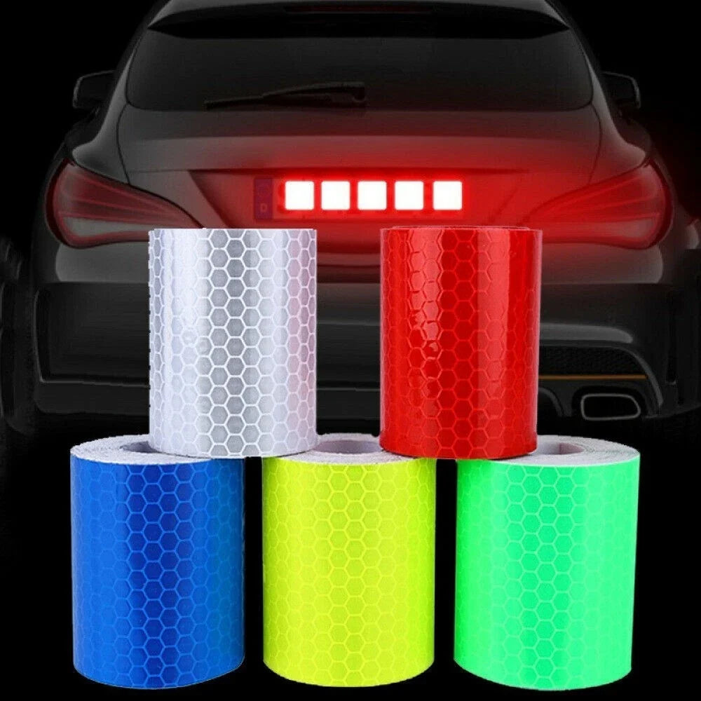 Reflective Safety Sticker Tape Decals for Car Bike Night Traffic Safety