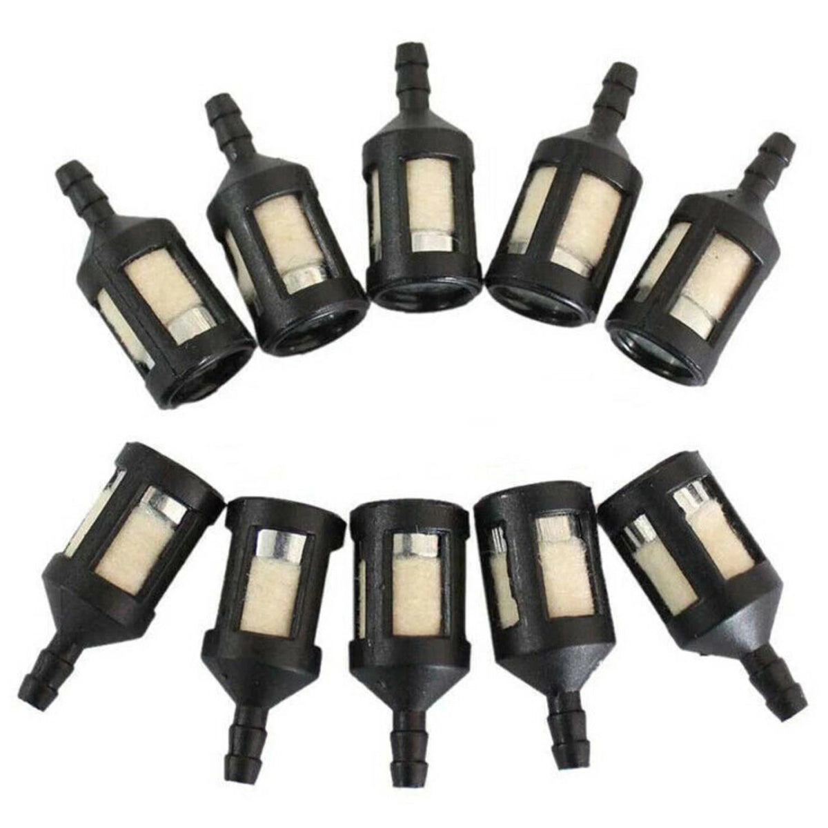 10Pcs 1/2" OD Fuel Filters for Stihl Zama ZF1 Homelite Chainsaw Trimmer