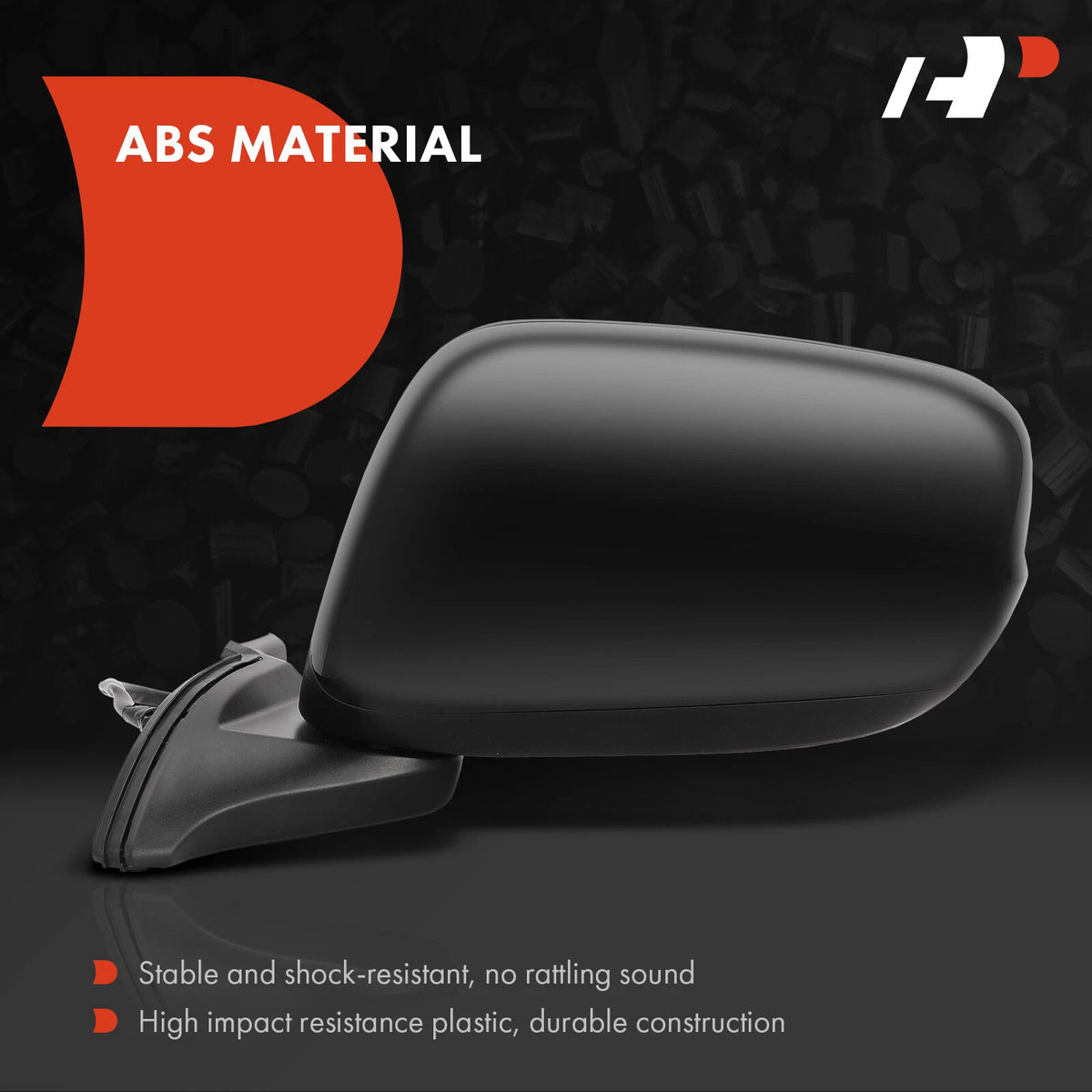 A-Premium Pair Power Adjust Side Mirrors for Honda Fit (2009–2014) - 76258-TK6-305, 76208-TK6-305