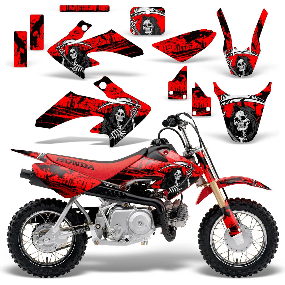 Dirt Bike Decal Graphic Kit for Honda CRF50 (2004–2013)