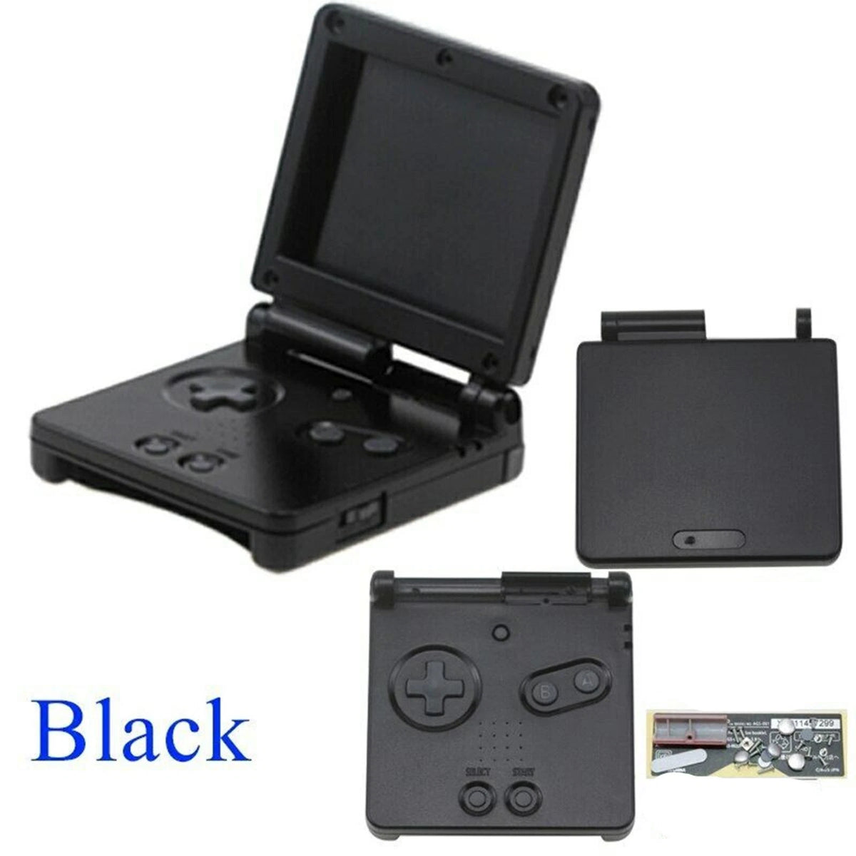 Plastic Housing Case Cover for Nintendo GBA SP (Gameboy Advance SP)