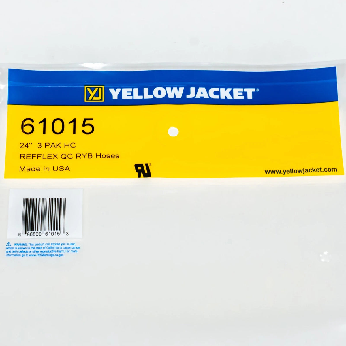 Charging Hoses 24" for Yellow Jacket Hydrocarbon R290 R600a