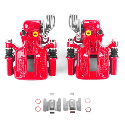 2X Powerstop Brake Calipers Set Rear for Ford Taurus Mercury Sable (1995–2007) S4536
