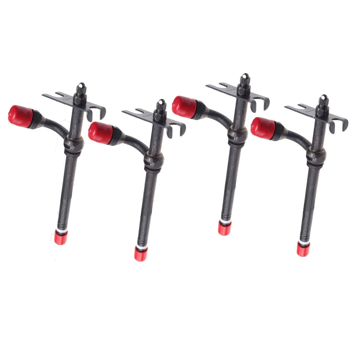 4Pcs Fuel Injector 20673 for Case 580C 585C 1835 1835B 1845B 430 470 530 570