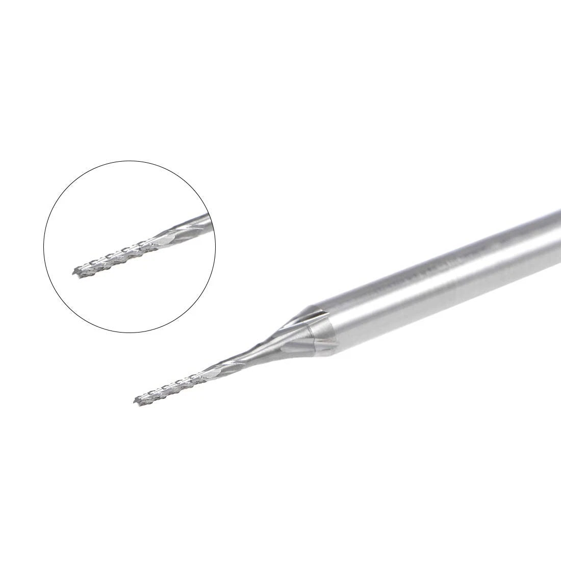 10X 0.7mm Carbide End Mill Engraving Milling Cutter CNC (0.7x5.5mm)