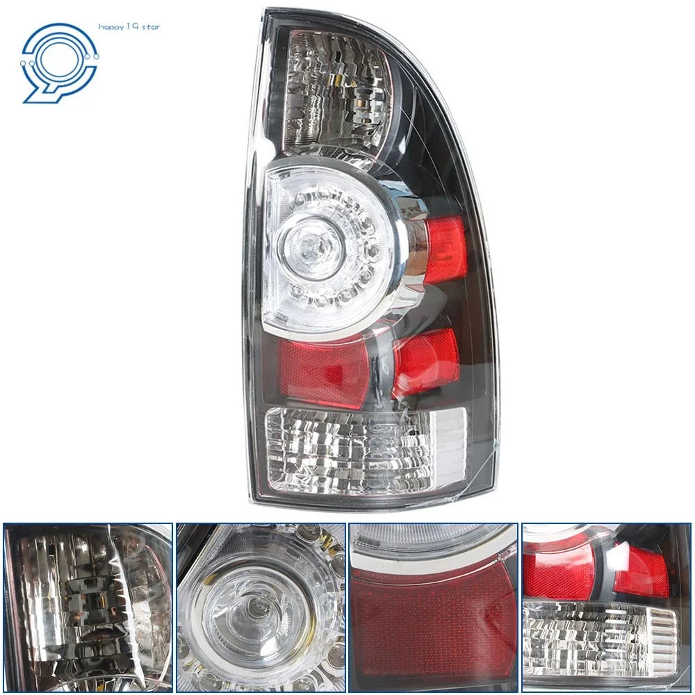 Smoked Gray LED Tail Lights for Toyota Tacoma (2005–2015)