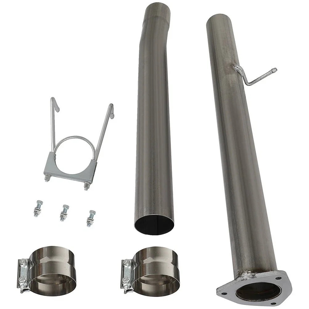 4" Exhaust Muffler Pipe Kit for Dodge Ram 2500/3500 6.7L Cummins (2013–2018)