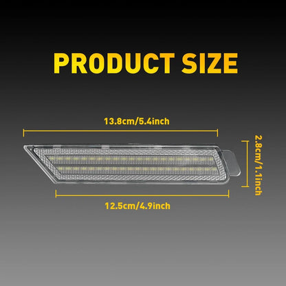 Set of 2 LED Side Marker Lights for Chevy Camaro (2010–2015)