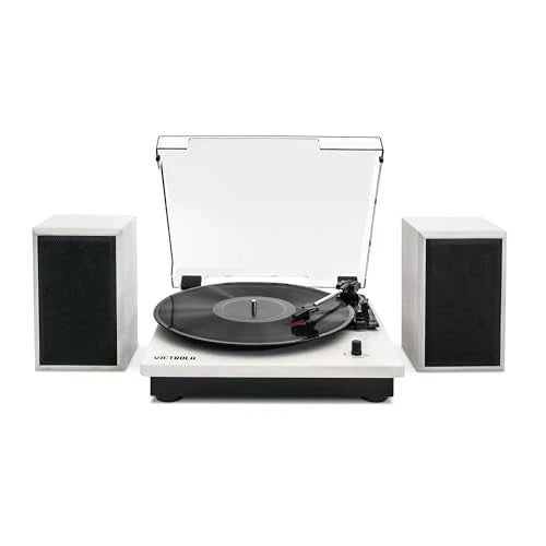 Victrola Montauk Bluetooth Turntable for Montauk VM-135-WHT (No Years)