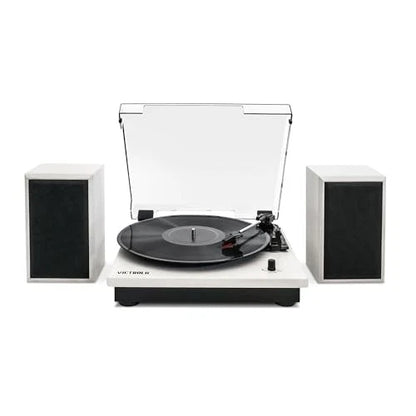 Victrola Montauk Bluetooth Turntable for Montauk VM-135-WHT (No Years)