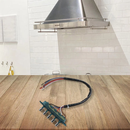 5-Button Control Panel Switch for Universal Kitchen Range Hood