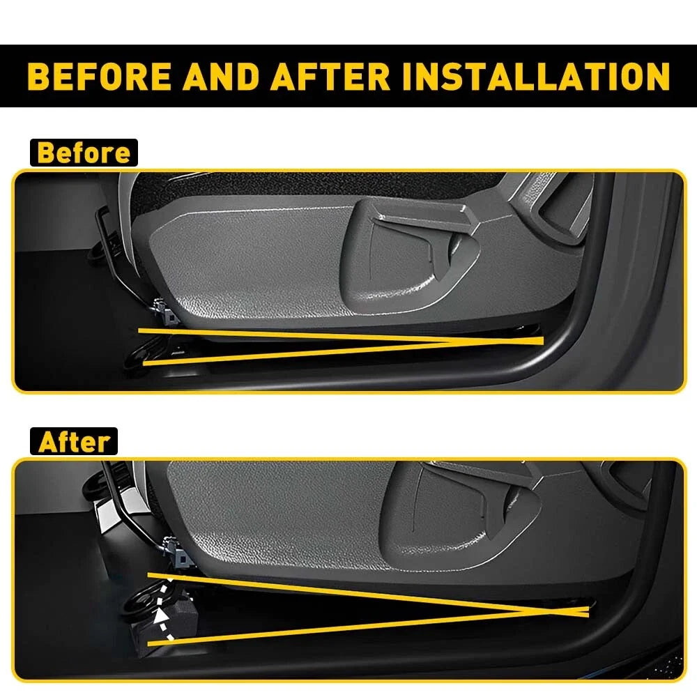 1.25" Front Seat Risers for Toyota Tacoma 4Runner FJ Lexus GX
