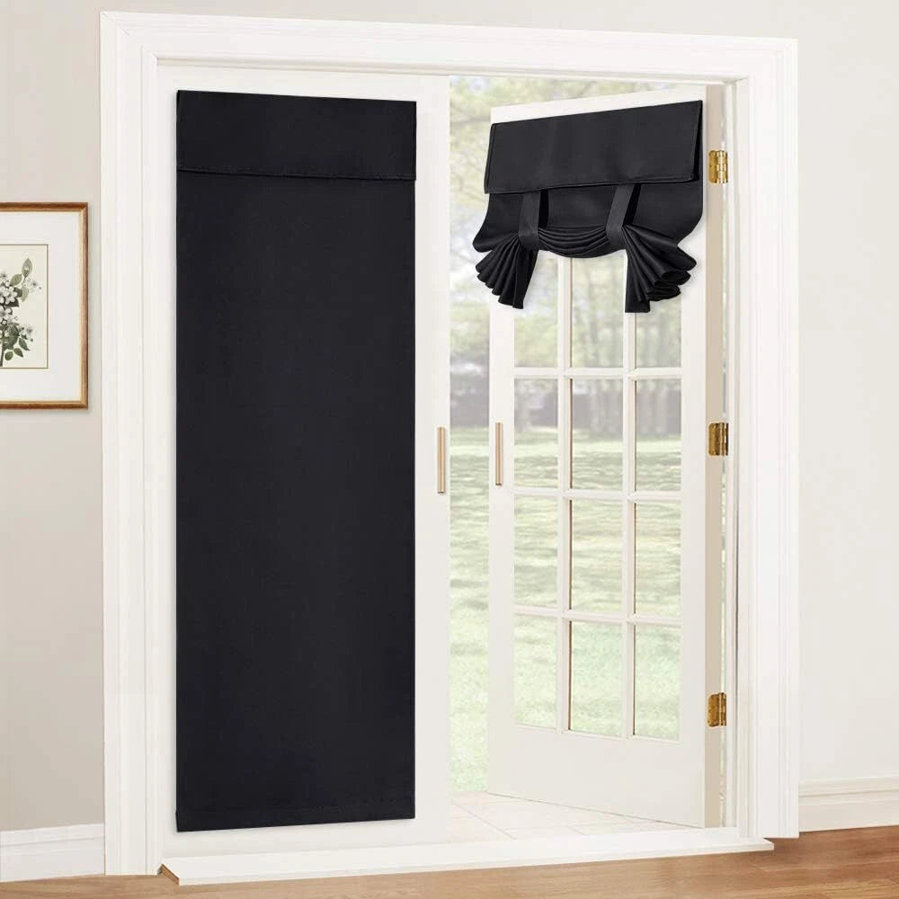 Blackout French Door Curtains for Large Door Window
