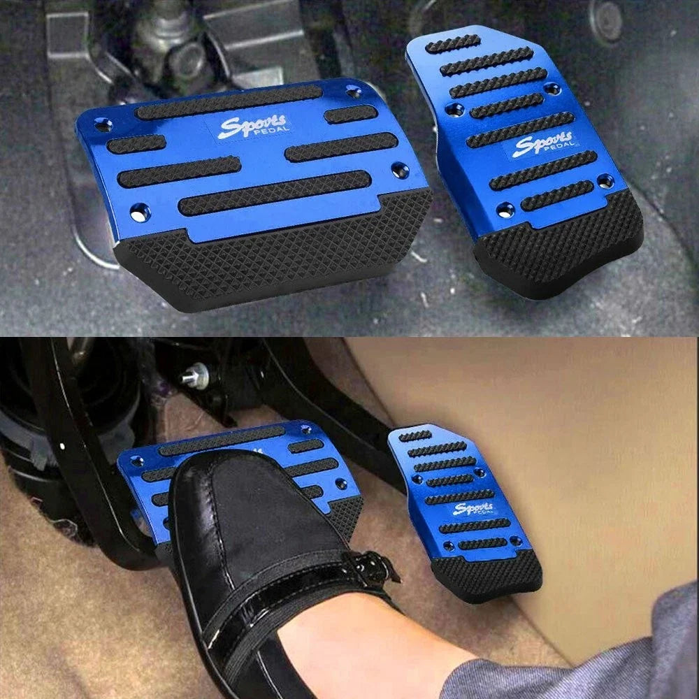Non-Slip Automatic Gas Brake Foot Pedal Pad Cover for Universal Cars (2010–2023)