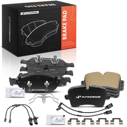 Set of 8 Ceramic Brake Pads for Audi A6 A7 A8 Quattro (2016–2017) P-1547A P-1549