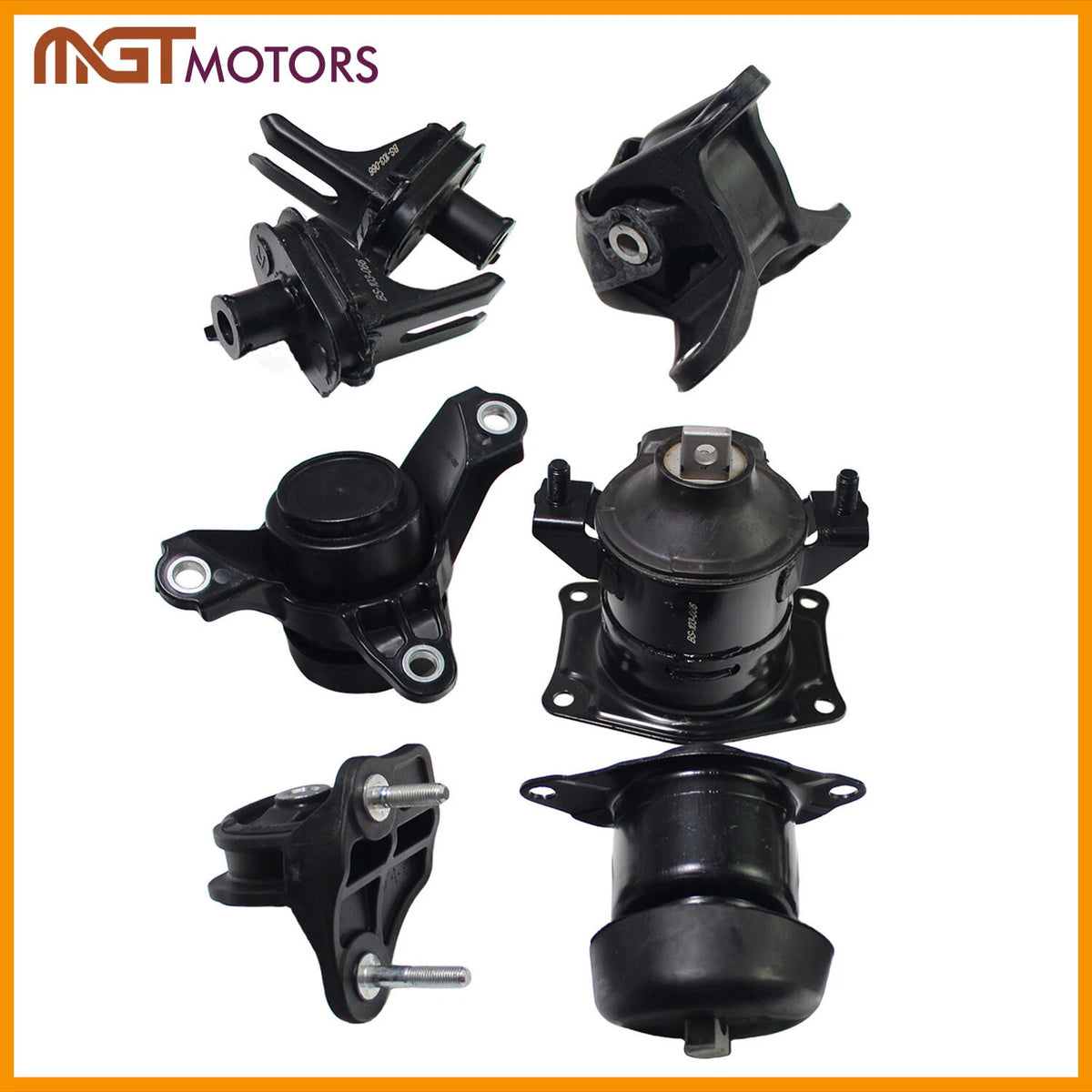 7Pcs Engine & Manual Trans Mounts for Honda Accord (2008–2012) 9839 9554 9467 9898 9899 9450 9459