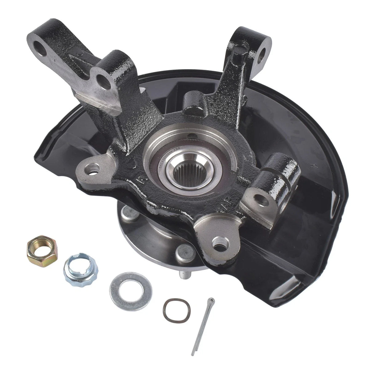 Front Passenger Steering Knuckle and Hub Bearing for Mitsubishi Outlander (2007–2018)