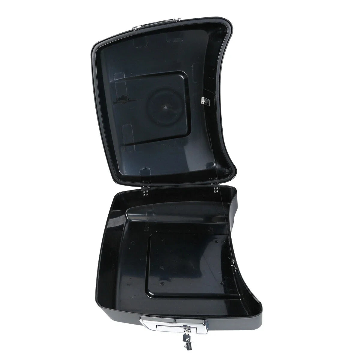 Chopped Trunk Mount Rack for Harley Touring Glide (2014–2026) Matte Black