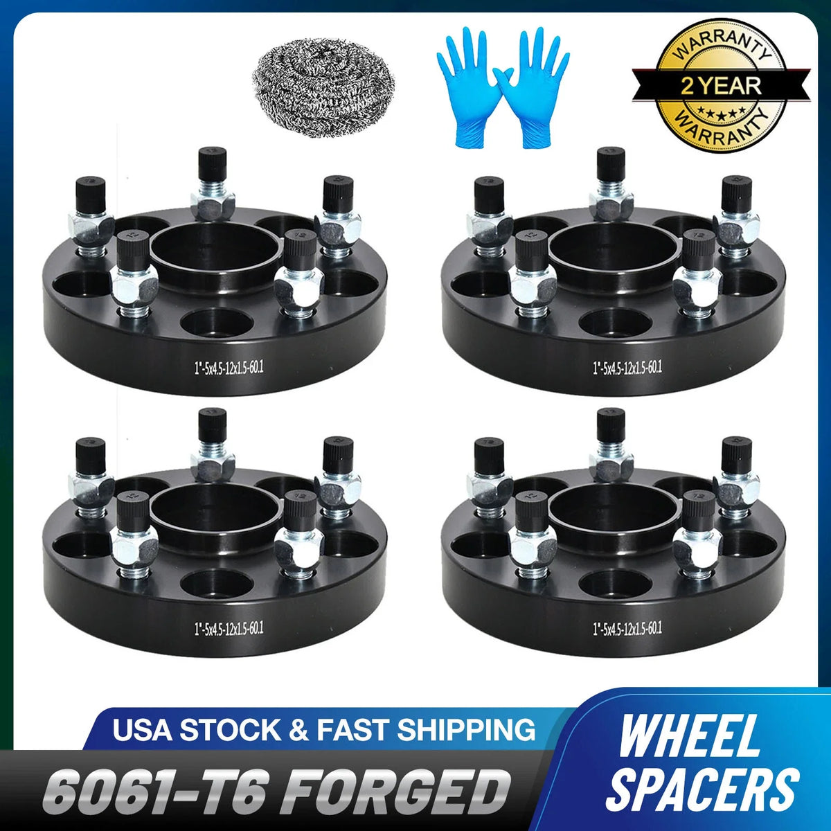 1" 5x114.3 Hubcentric Wheel Spacers Adapter for Toyota Lexus (2007–2023)