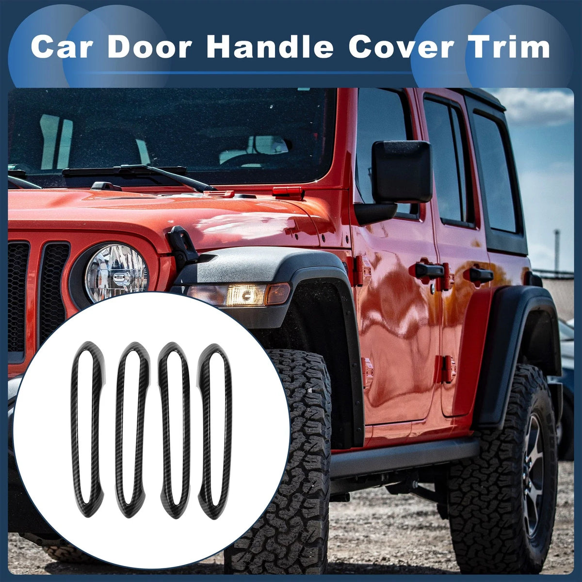 Car Door Handle Cover Trim for BMW 5 Series G30 (2018)