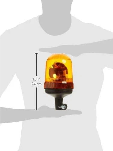 Dual Voltage Halogen Rotating Beacon Pole Fitting for RCV9940