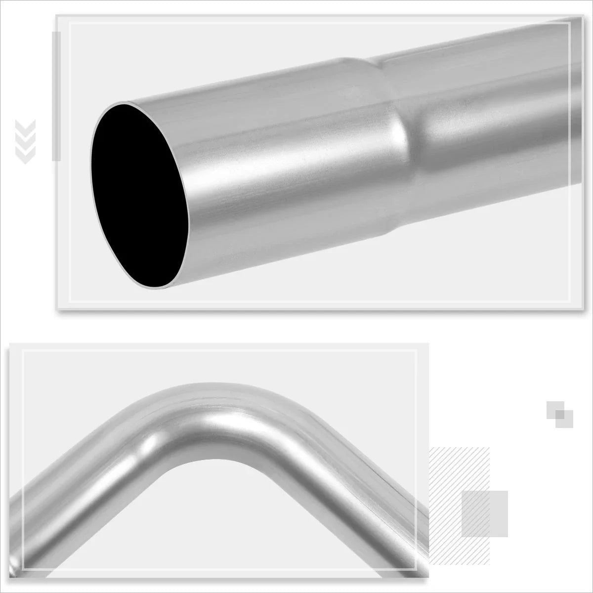 Set of 8 Exhaust Piping Kit for Universal (2.0" OD)