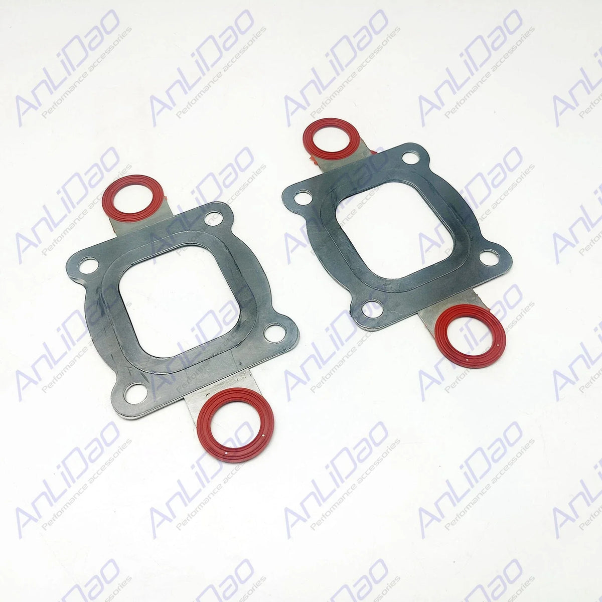 2Pcs Exhaust Manifold Elbow Gasket for MerCruiser V6 V8 (27-864547A02)