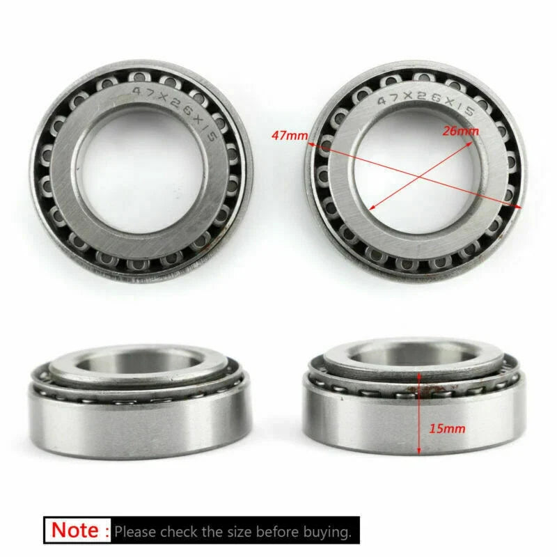 Tapered Roller Bearing Set for Honda CR250R XR250 CR480R XL600R (1982–1983)