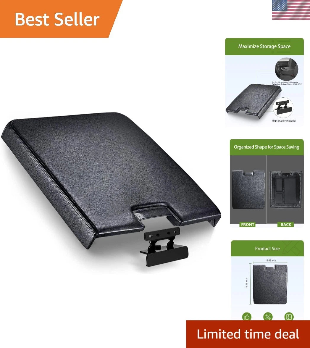 Center Console Lid for Chevy GMC Cadillac (2007–2013)